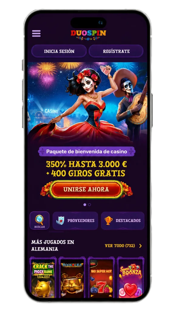 Duospin Casino application